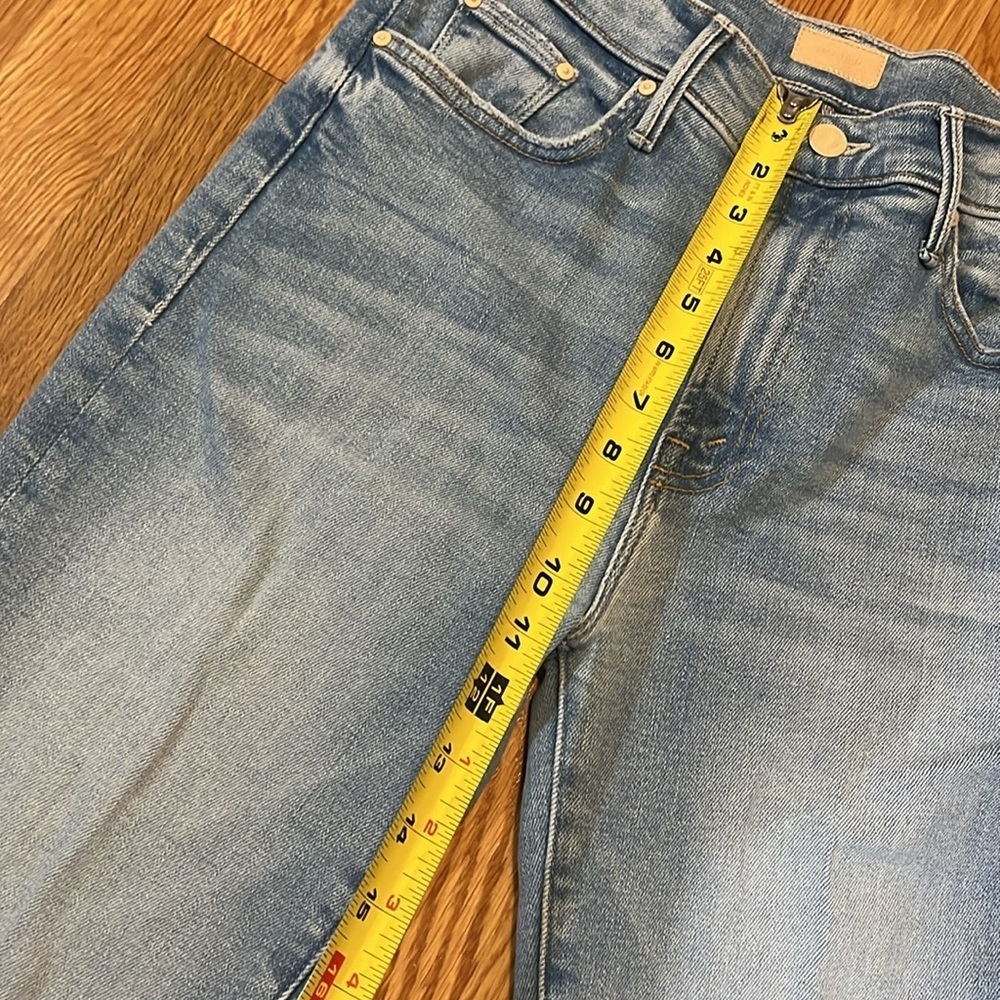 MOTHER The Insider Crop Step Fray Size 29 NWT - Picture 8 of 15